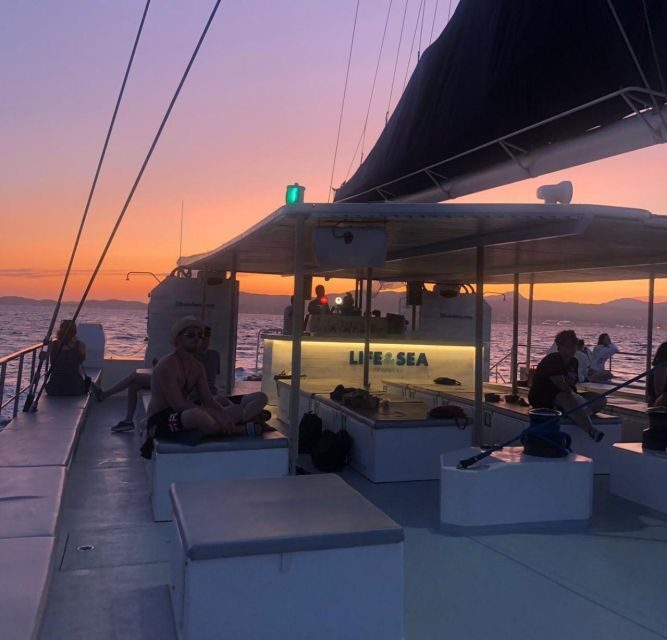S'Arenal: Sunset Catamaran Cruise with BBQ - Practical matters: meeting point, what to bring, and who it suits