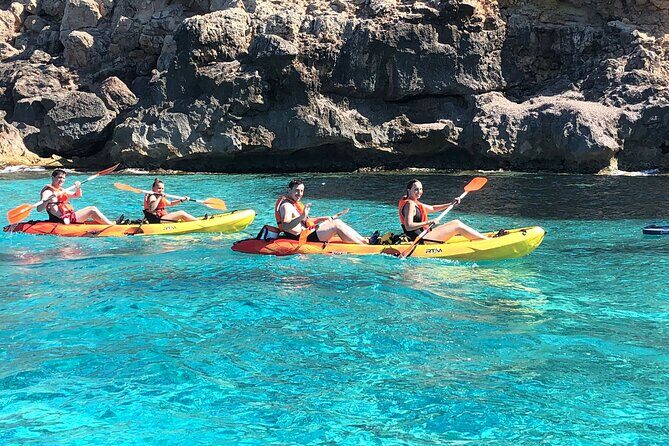 Sea Caves Kayak Tour in Mallorca - The Main Event: Swimming and Snorkeling in Turquoise Water