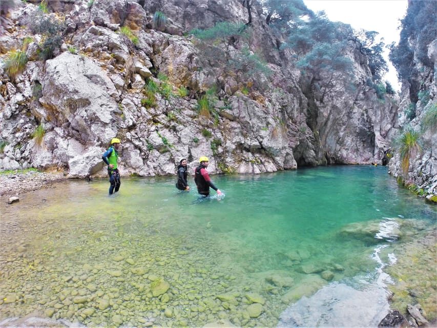 Serra de Tramuntana: Canyoning and boat return - Torrent Fondo de Mortitx: Expect Jumps, Slides, Climbing, and Overhangs