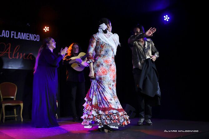 Tablao Flamenco Alma - Live Flamenco Show - What you actually see on stage: singing, guitar, and dance working together