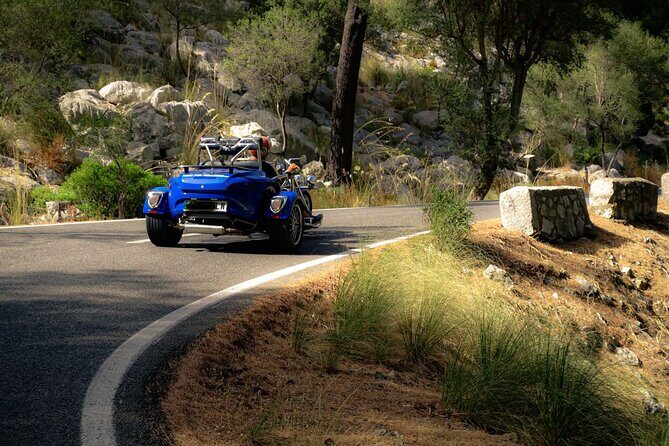 Unique V8 Trike Tour to the Tramuntana Mountains min2 max.4 Pers - Ralf’s Driving Style: Safety, Pace, and How Stops Get Managed