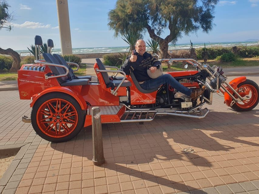 V8 Trike Tour mit Fahrer/Guide für max 4Gäste - Mallorca on a V8 Trike: What Makes This Tour Click