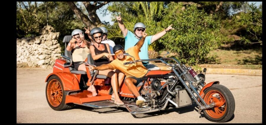 V8 Trike Tour mit Fahrer/Guide für max 4Gäste - Banjalbufar, Estellenc, and Esporles: Mountain Villages That Feel Like Time Travel