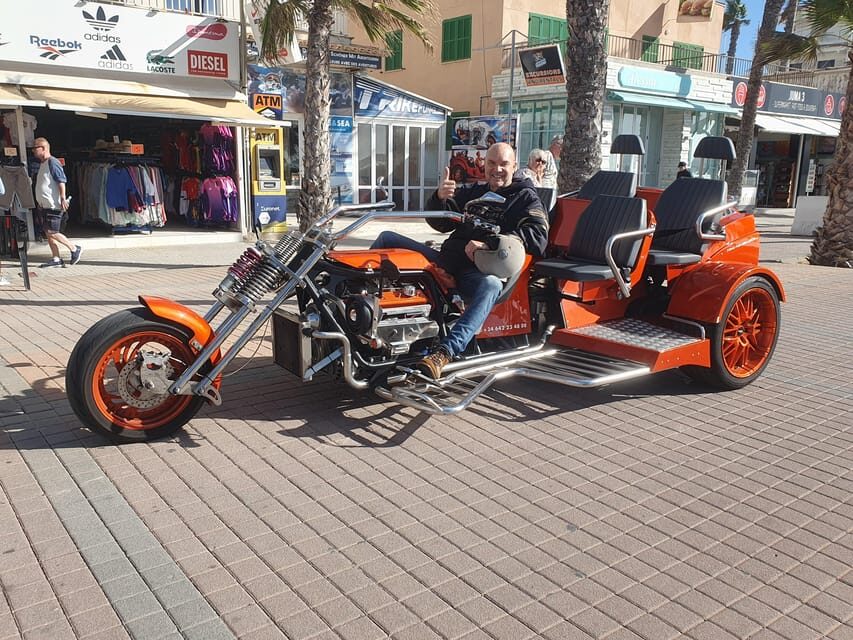 V8 Trike Tour mit Fahrer/Guide für max 4Gäste - Pickup and Pace: The Small-Group, Safety-First Setup